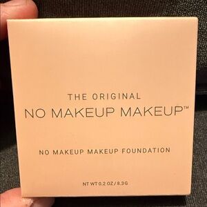 No Makeup Makeup Foundation in Almond. Brand new!
